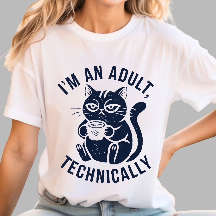 I'm An Adult Technically Geek T-Shirt