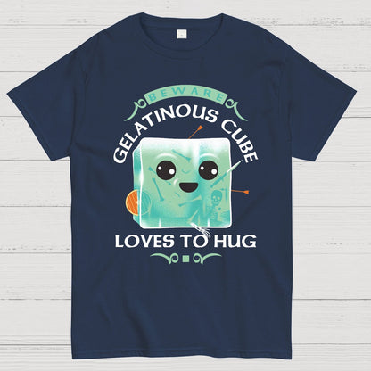 Gelatinous Cube Loves To Hug Geek T-Shirt