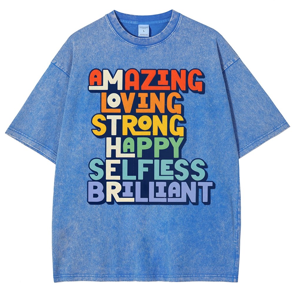 Amazing Mother Vintage Distressed T-shirt