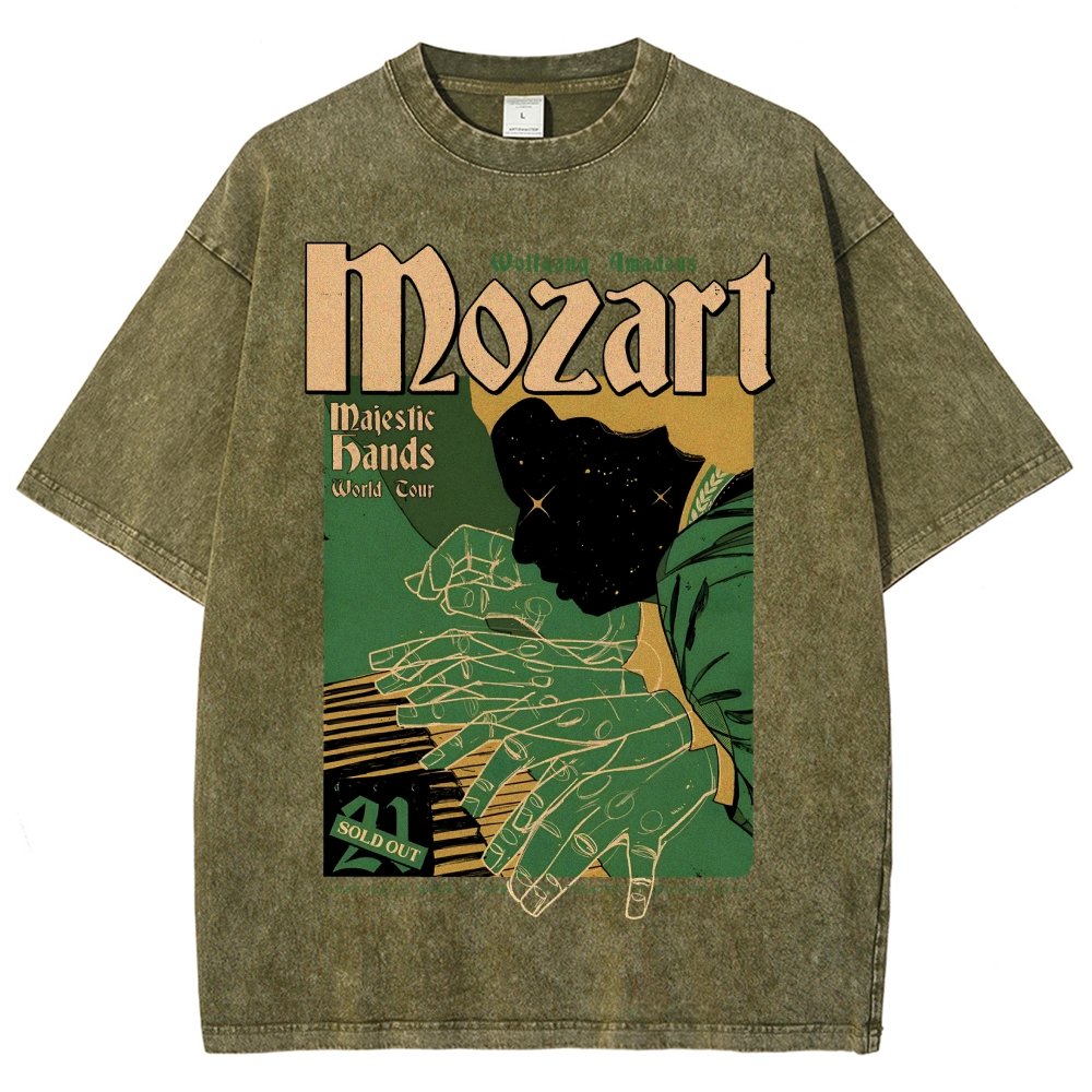 Rock Me Amadeus Vintage Distressed T-shirt