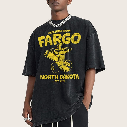 Greetings From Riverton Vintage Distressed T-shirt