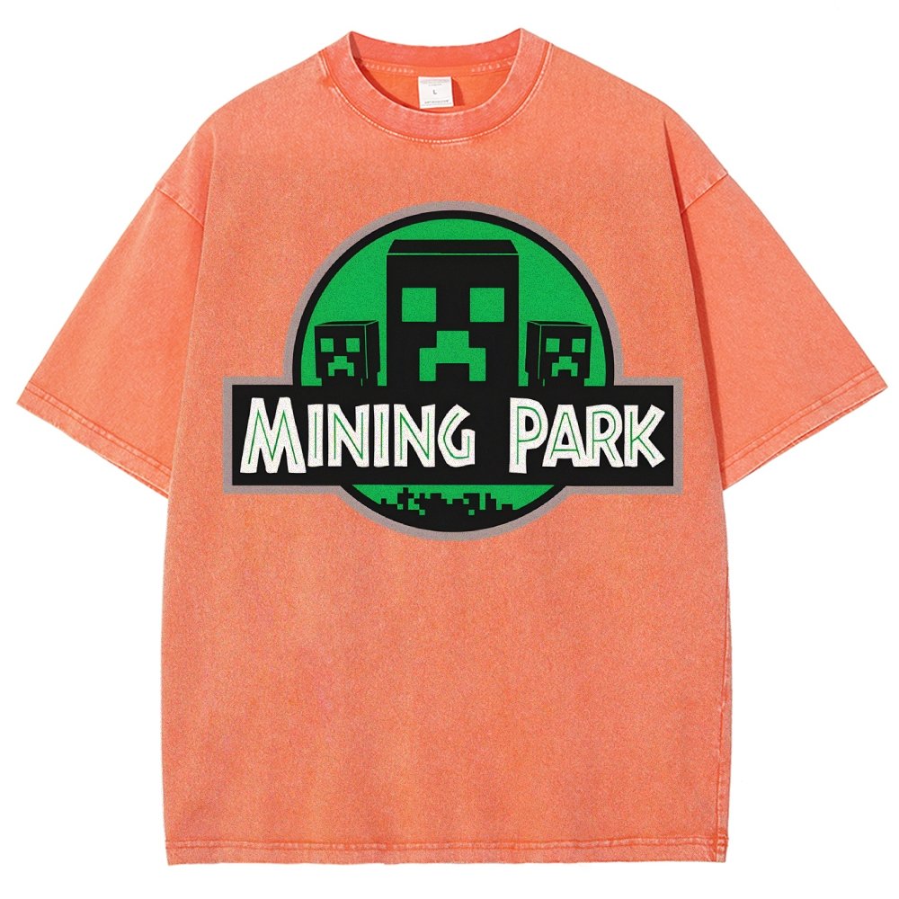 Mining Park Vintage Distressed T-shirt