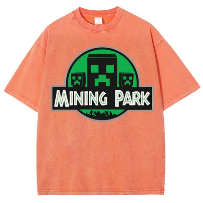 Mining Park Vintage Distressed T-shirt