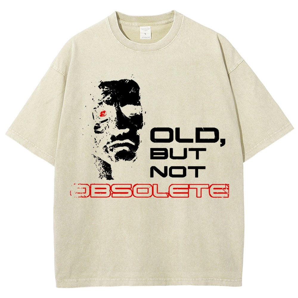 Old But Not Obsolete Vintage Distressed T-shirt
