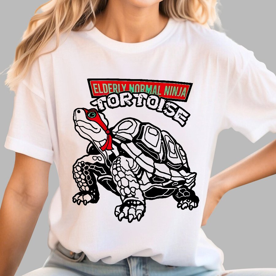 Elderly Normal Ninja Geek T-Shirt