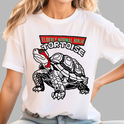 Elderly Normal Ninja Geek T-Shirt