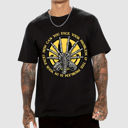 Face Problem Geek T-Shirt