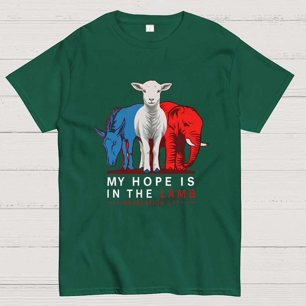 My Hope Is In The Lamb Sarcasm Geek T-Shirt