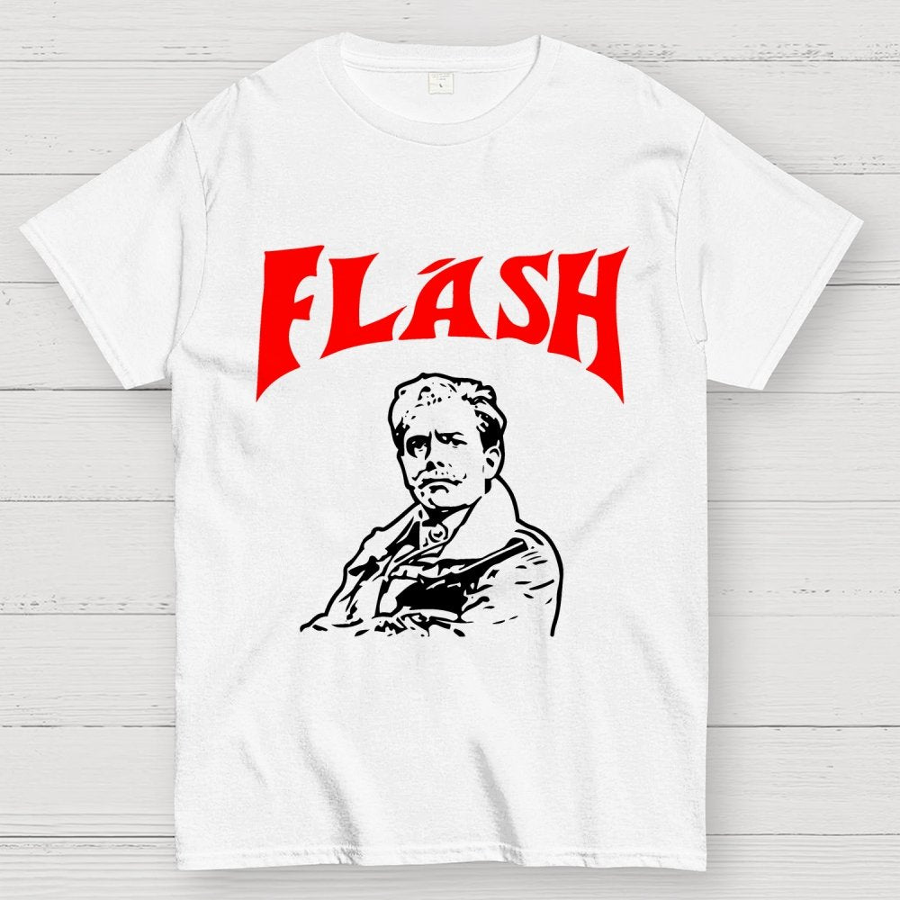 Mystery Hero Flash Spoof Ringer Unisex Geek T-Shirt