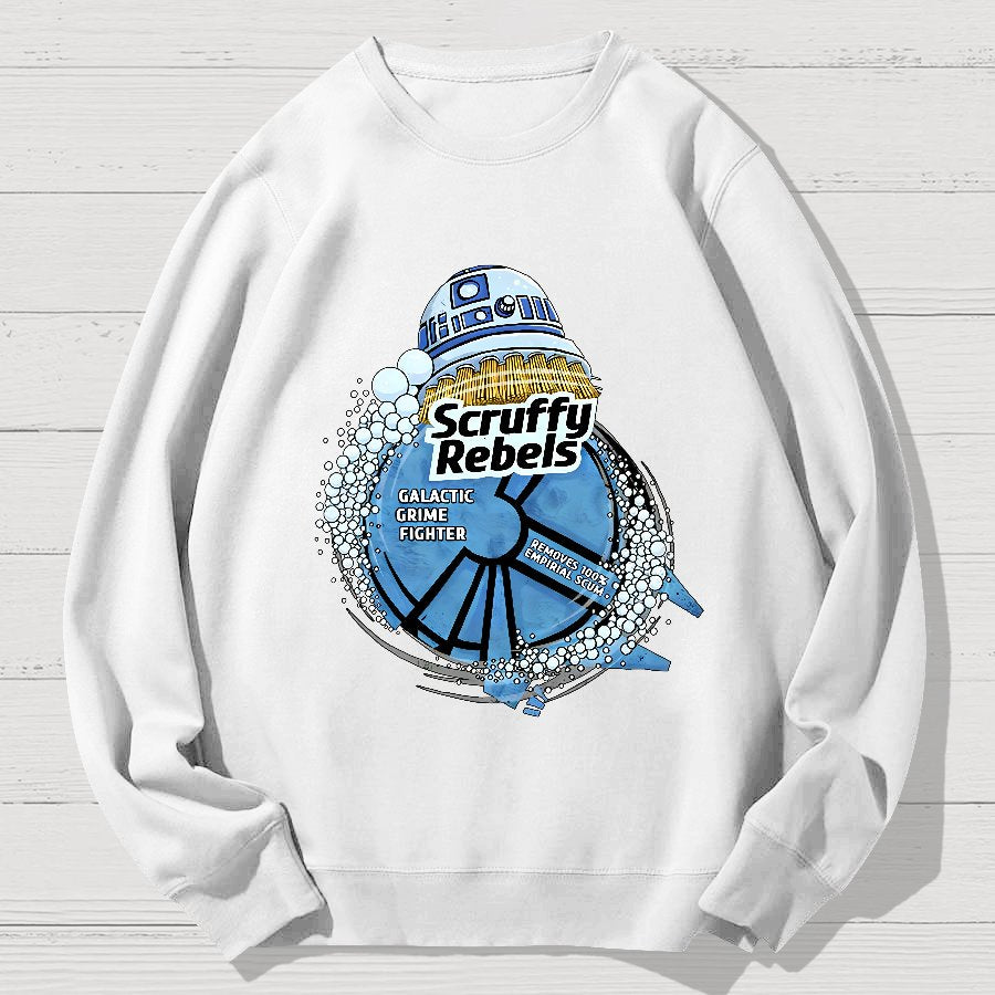 Scruffy Outlaws Nerd Geek Cotton Sweatshirt