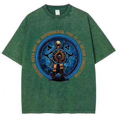 Courage From Within Vintage Distressed T-shirt