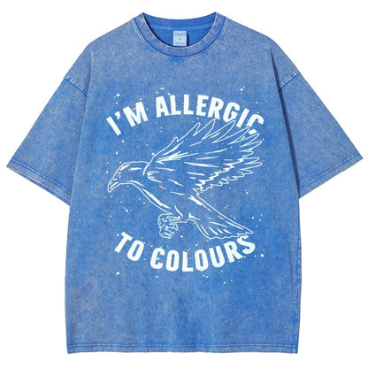 Im Allergic To Colours Vintage Distressed T-shirt
