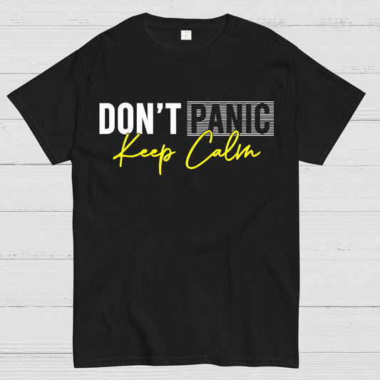 Don't Panic Keep Calm Geek T-Shirt