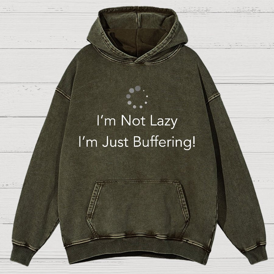 Computer Vintage Distressed Hoodie