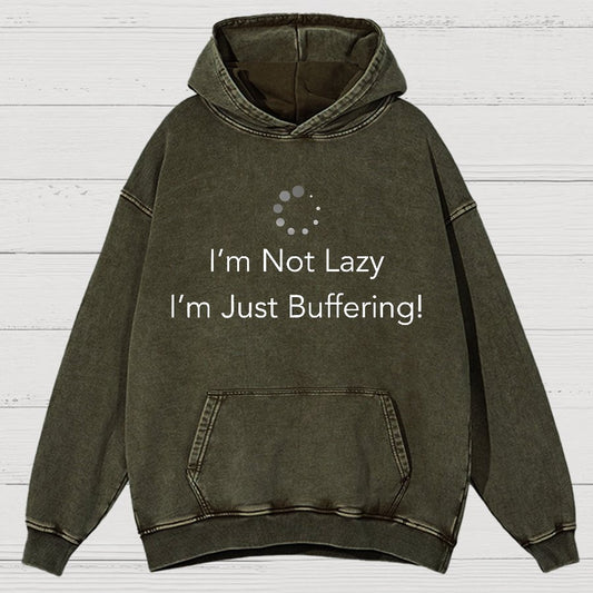 Computer Vintage Distressed Hoodie