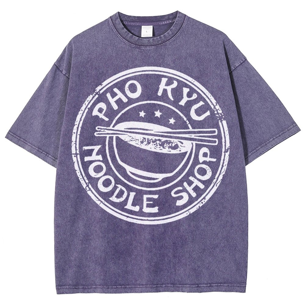 Pho Kyu Noodle Shop Vintage Distressed T-shirt