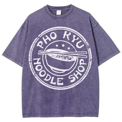 Pho Kyu Noodle Shop Vintage Distressed T-shirt