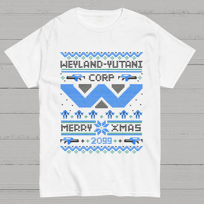 Happy Alien Xmas Geek T-Shirt