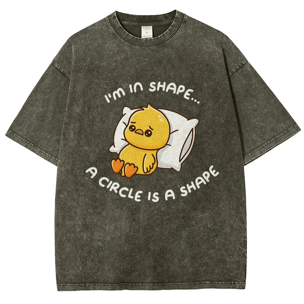 I'm In Shape Vintage Distressed T-shirt