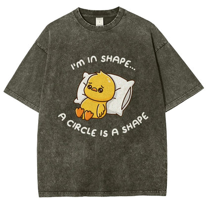 I'm In Shape Vintage Distressed T-shirt