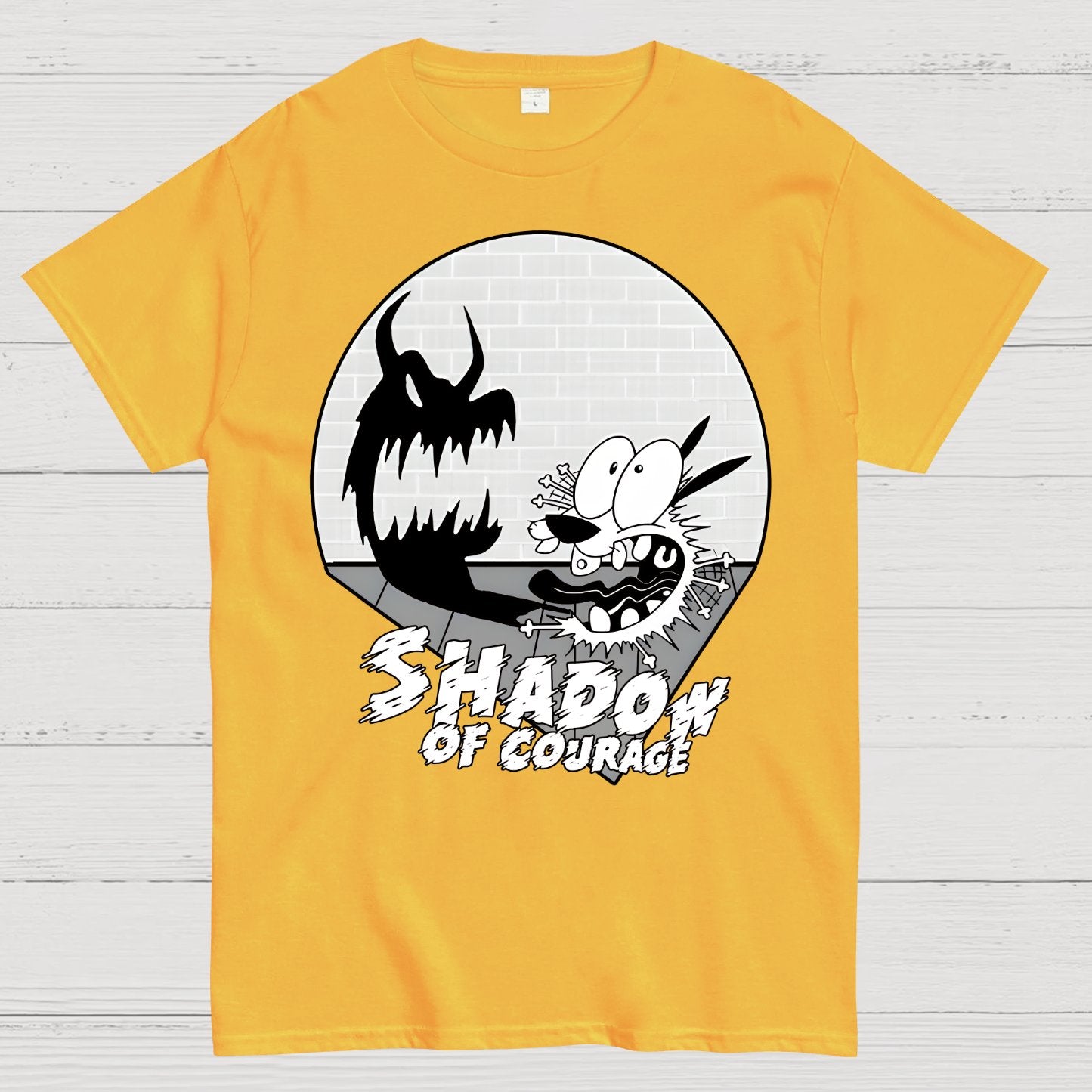 The Courage Of A Dog Geek T-Shirt