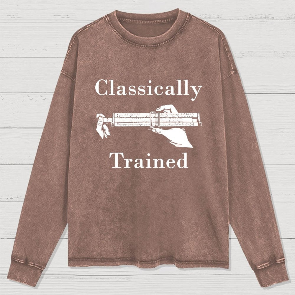 Slide Rule Classically Trained Washed Long Sleeve Tee