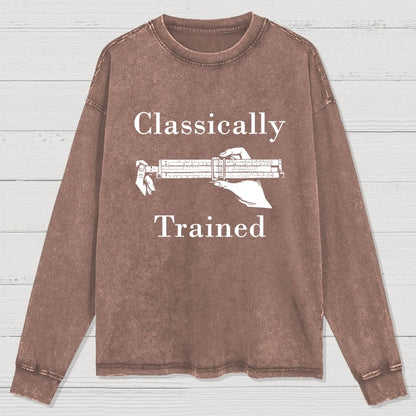 Slide Rule Classically Trained Washed Long Sleeve Tee