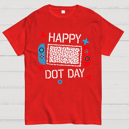 Happy International Dot Day Game Controller Geek T-Shirt