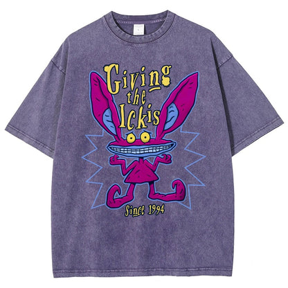 Giving The Ickis Vintage Distressed T-shirt