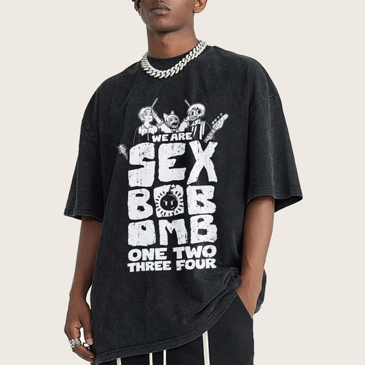 Cool Band Vintage Distressed T-shirt