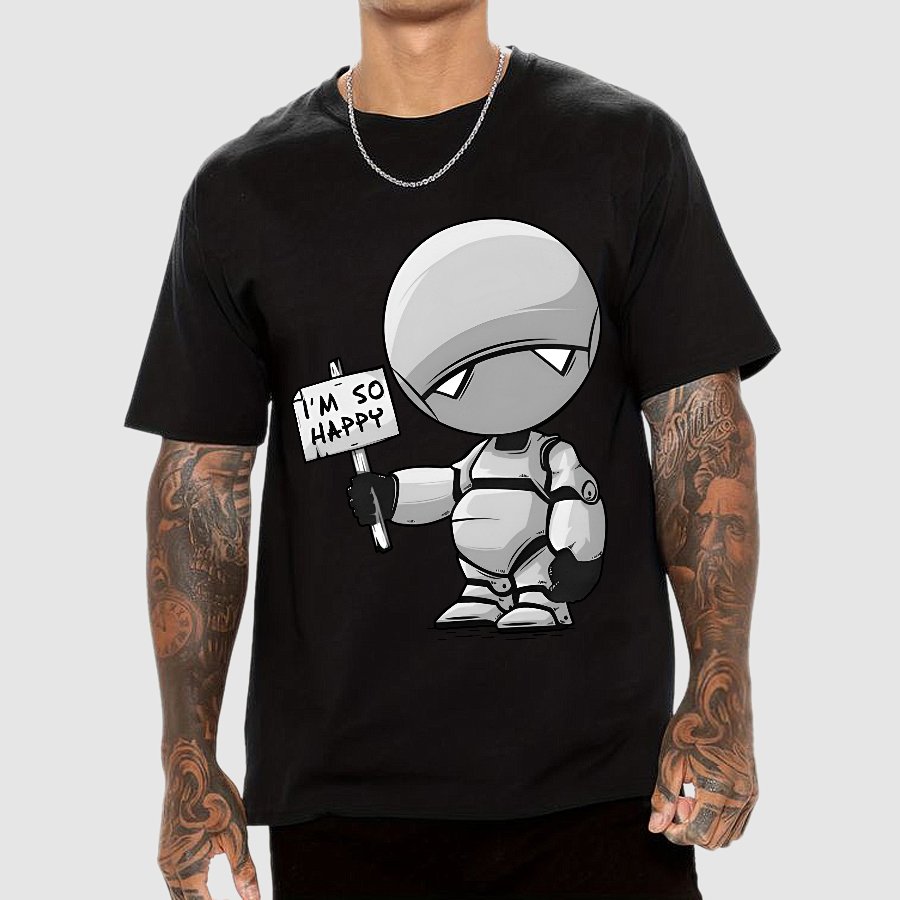 I'm So Happy Geek T-Shirt