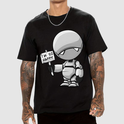 I'm So Happy Geek T-Shirt