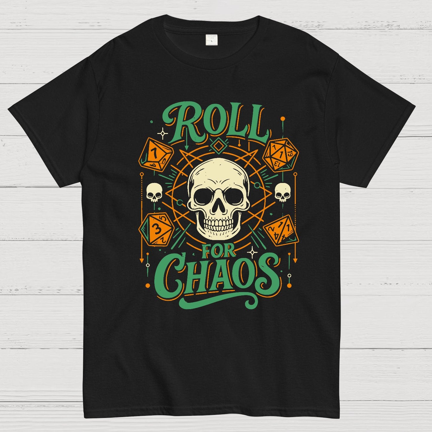 Roll For Chaos Geek T-Shirt