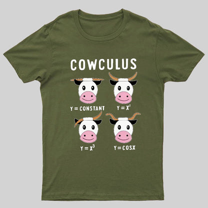 Cowculus Funny Math Geeky T-Shirt