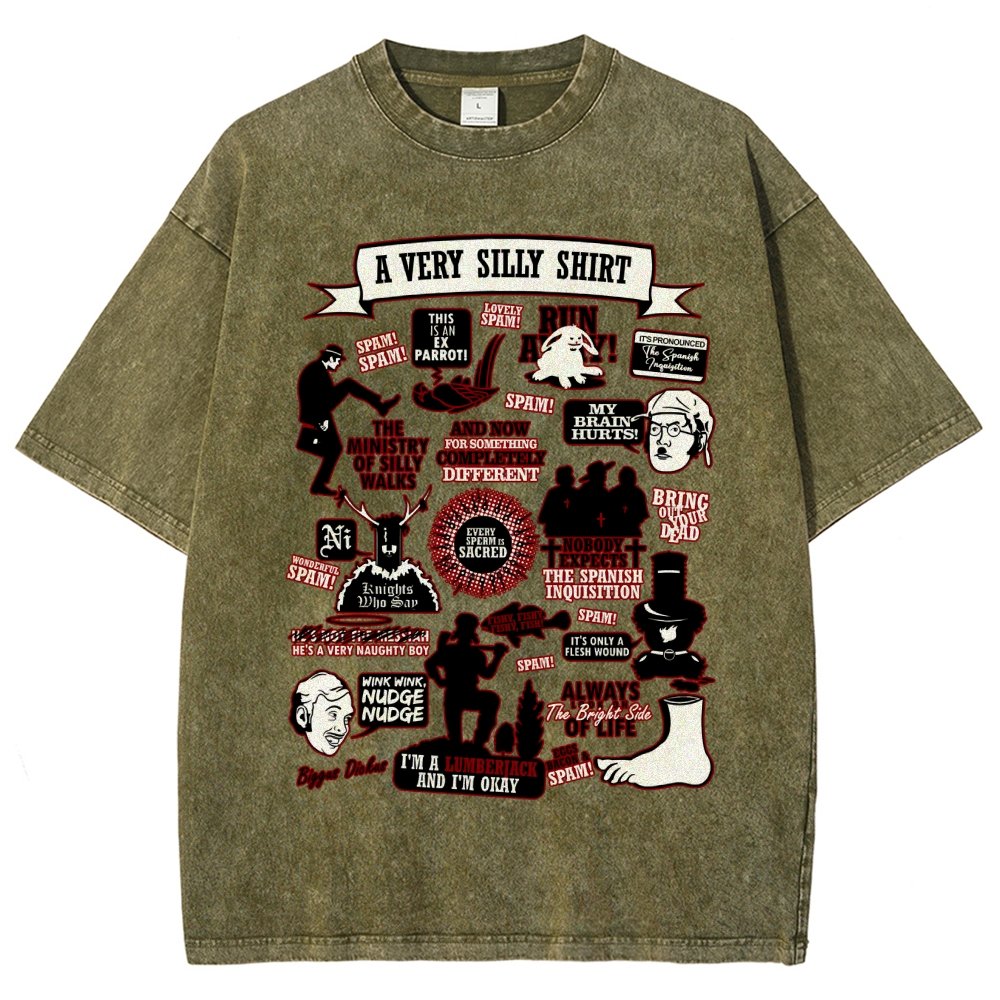 A Very Silly Shirt Vintage Distressed T-shirt