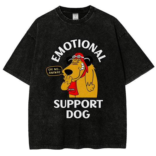 Support Or Not? Vintage Distressed T-shirt