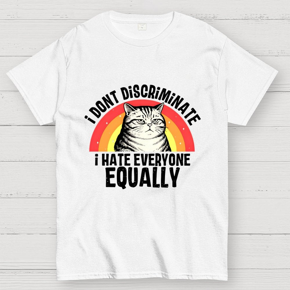 I Hate Everyone Equally Geek T-Shirt