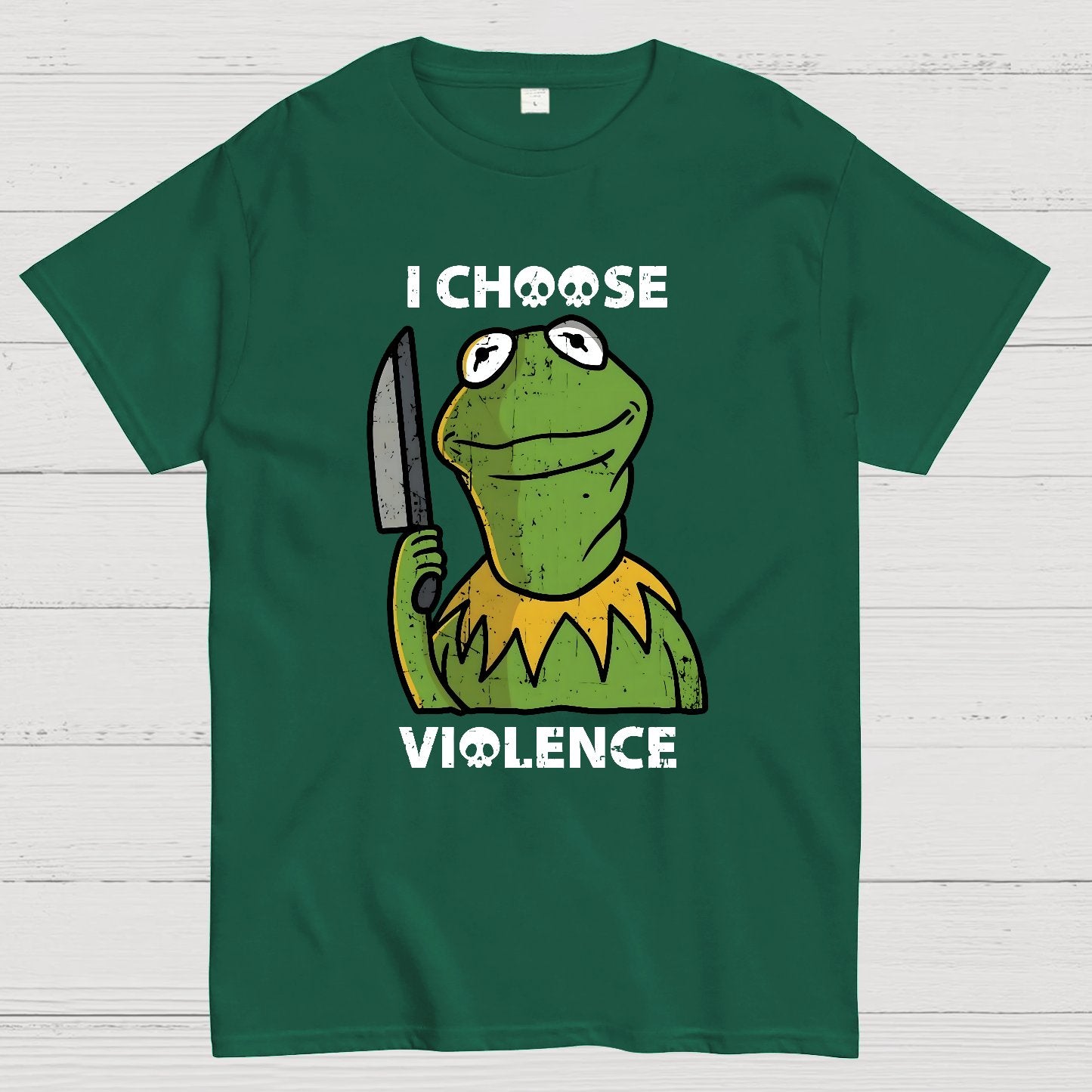I Choose Violence Geek T-Shirt