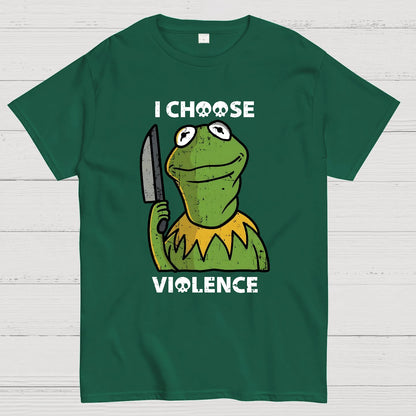 I Choose Violence Geek T-Shirt