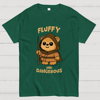 Fluffy and Dangerous Geek T-Shirt