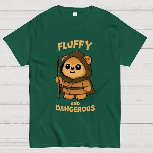 Fluffy and Dangerous Geek T-Shirt
