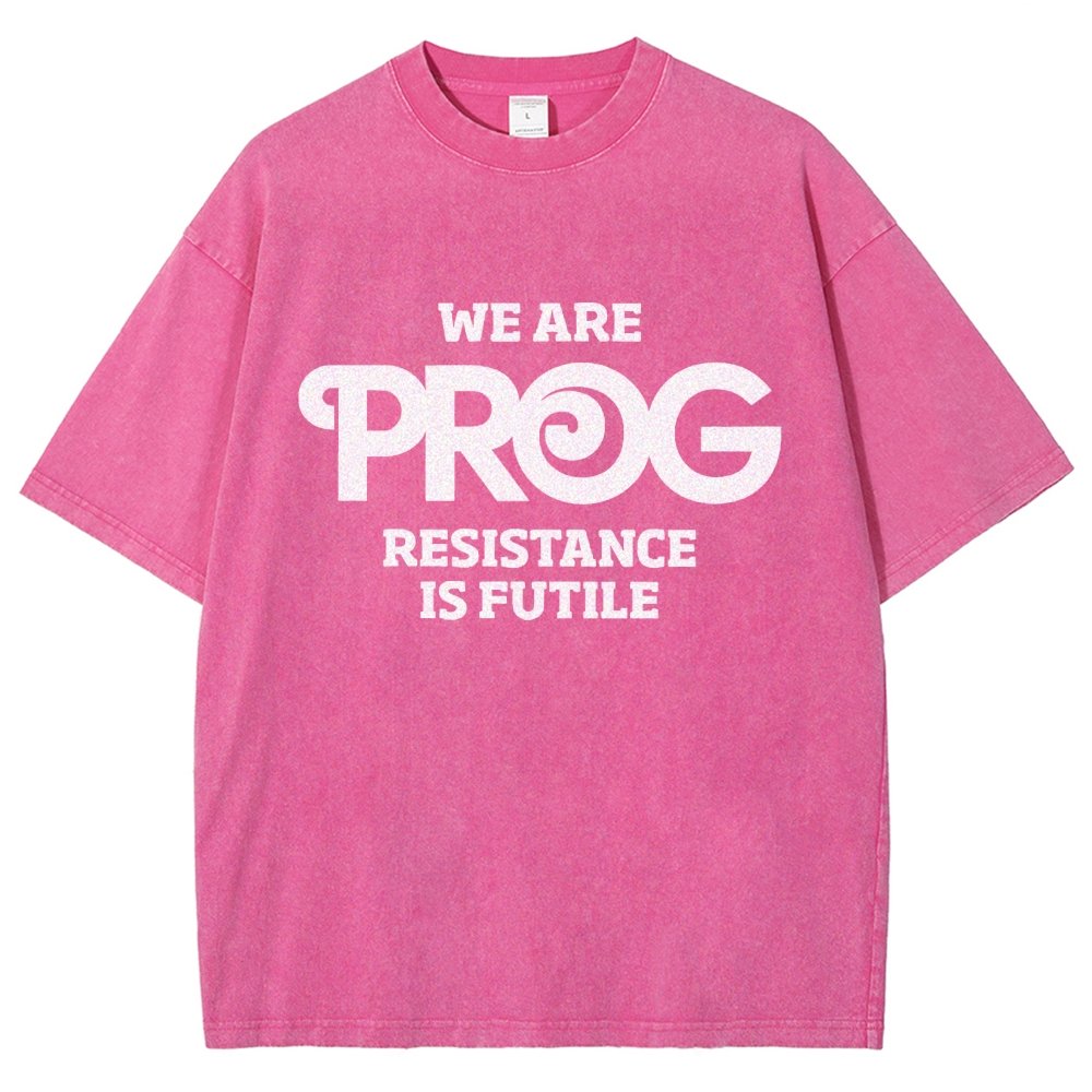 We Are Persistence Is Futile  Vintage Distressed T-shirt