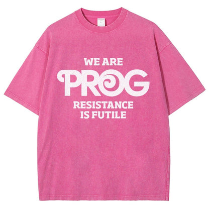 We Are Persistence Is Futile  Vintage Distressed T-shirt