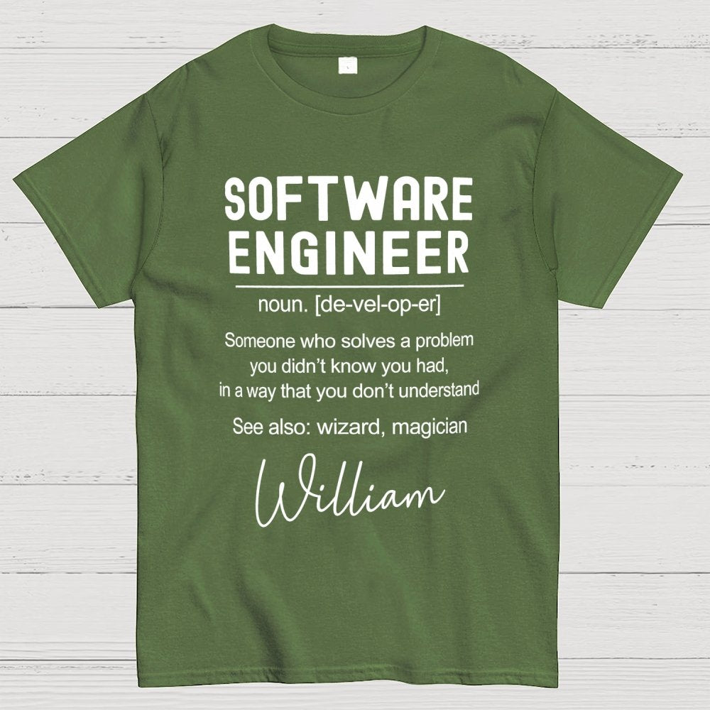 Software Engineer Geek T-Shirt