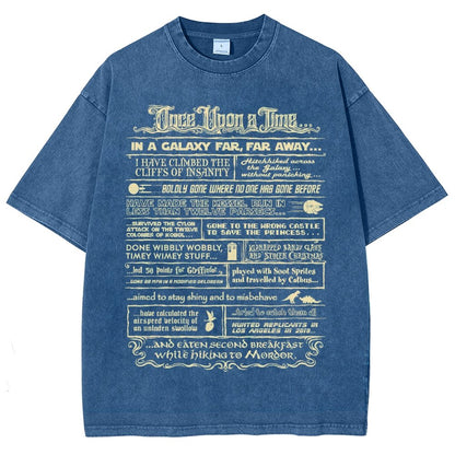 My Autobiography Vintage Distressed T-shirt