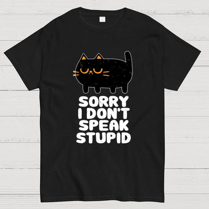 I Don't Speak Stupid Geek T-Shirt