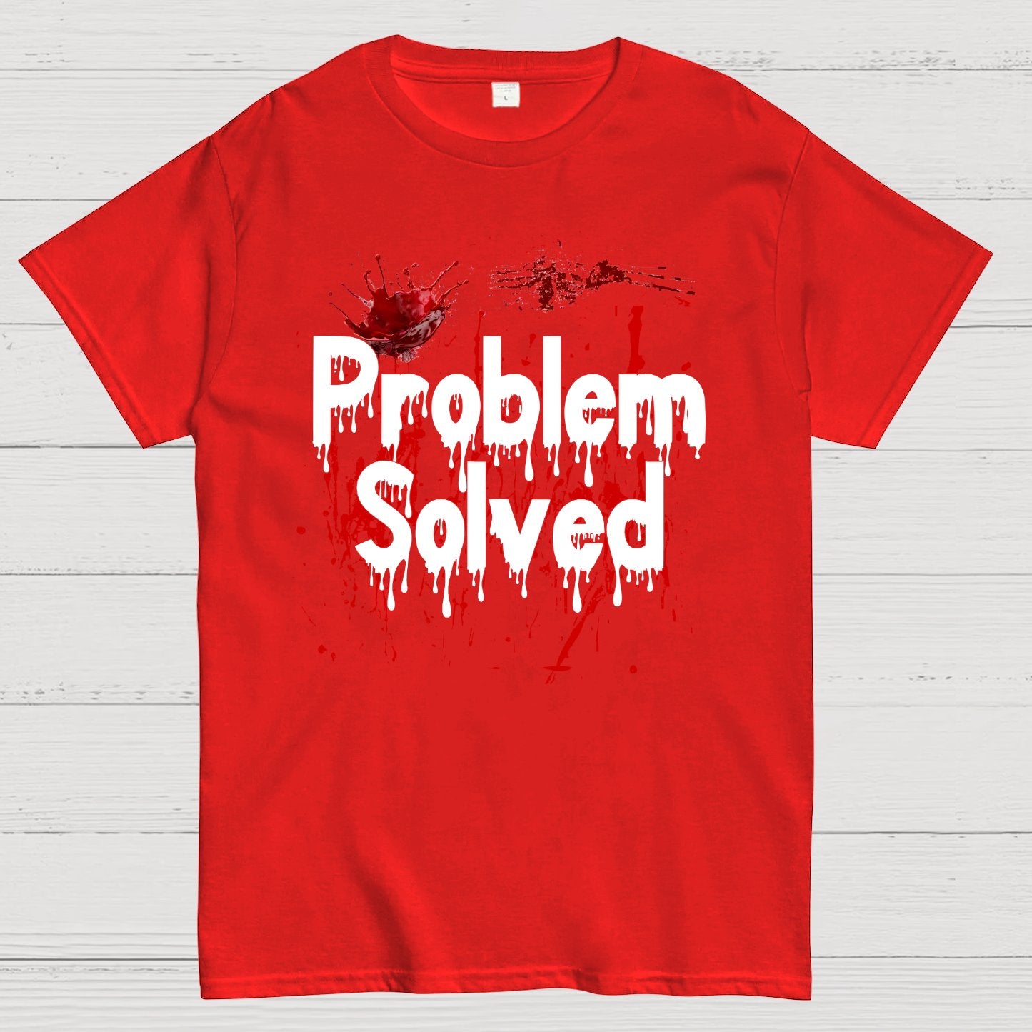 Problem Solved Funny Geek T-Shirt