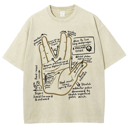 How To Live Well & Thrive Vintage Distressed T-shirt