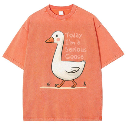 Today I’m A Serious Goose Vintage Distressed T-shirt