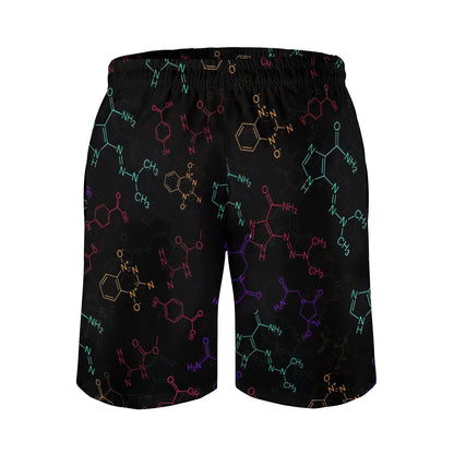Chemical Molecular Symbol Geek Shorts